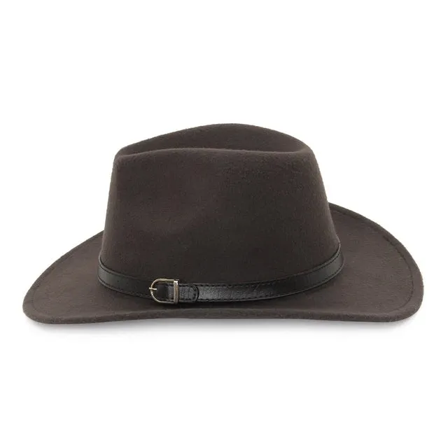 Wool Blended Western Cowboy Hat