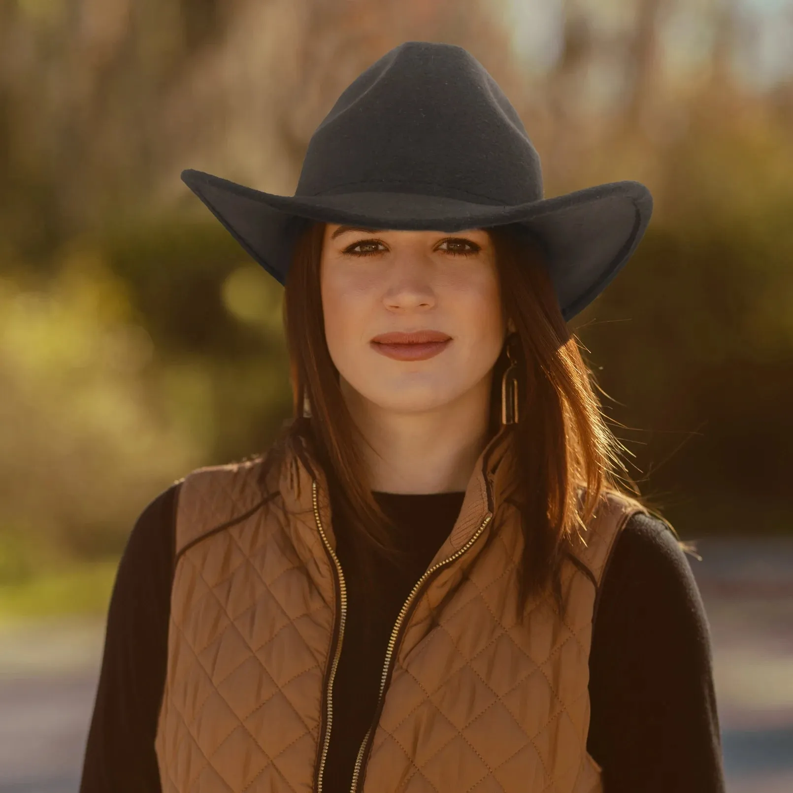 Wool Blended Western Cowboy Hat