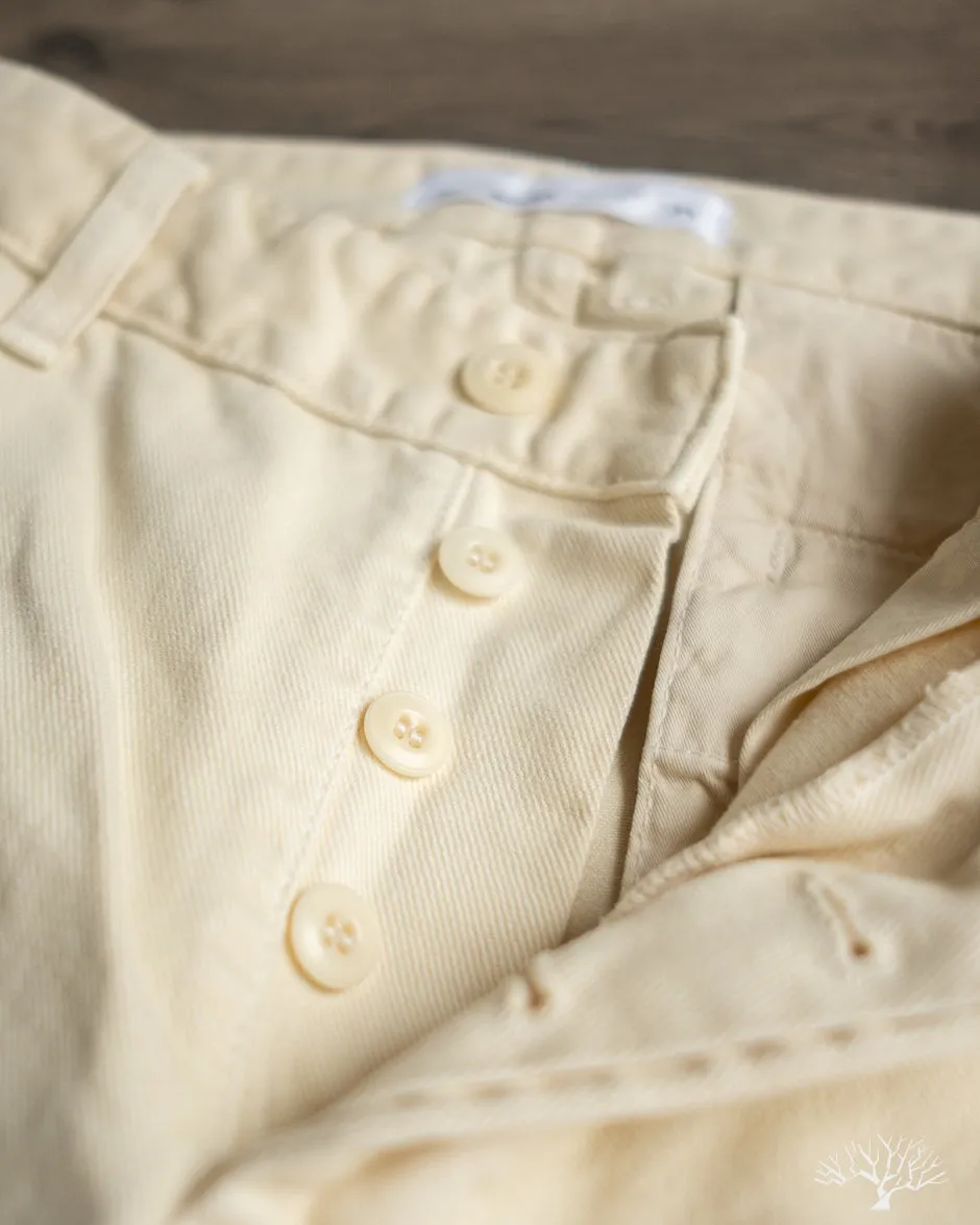 Work Pant - Ecru Twill