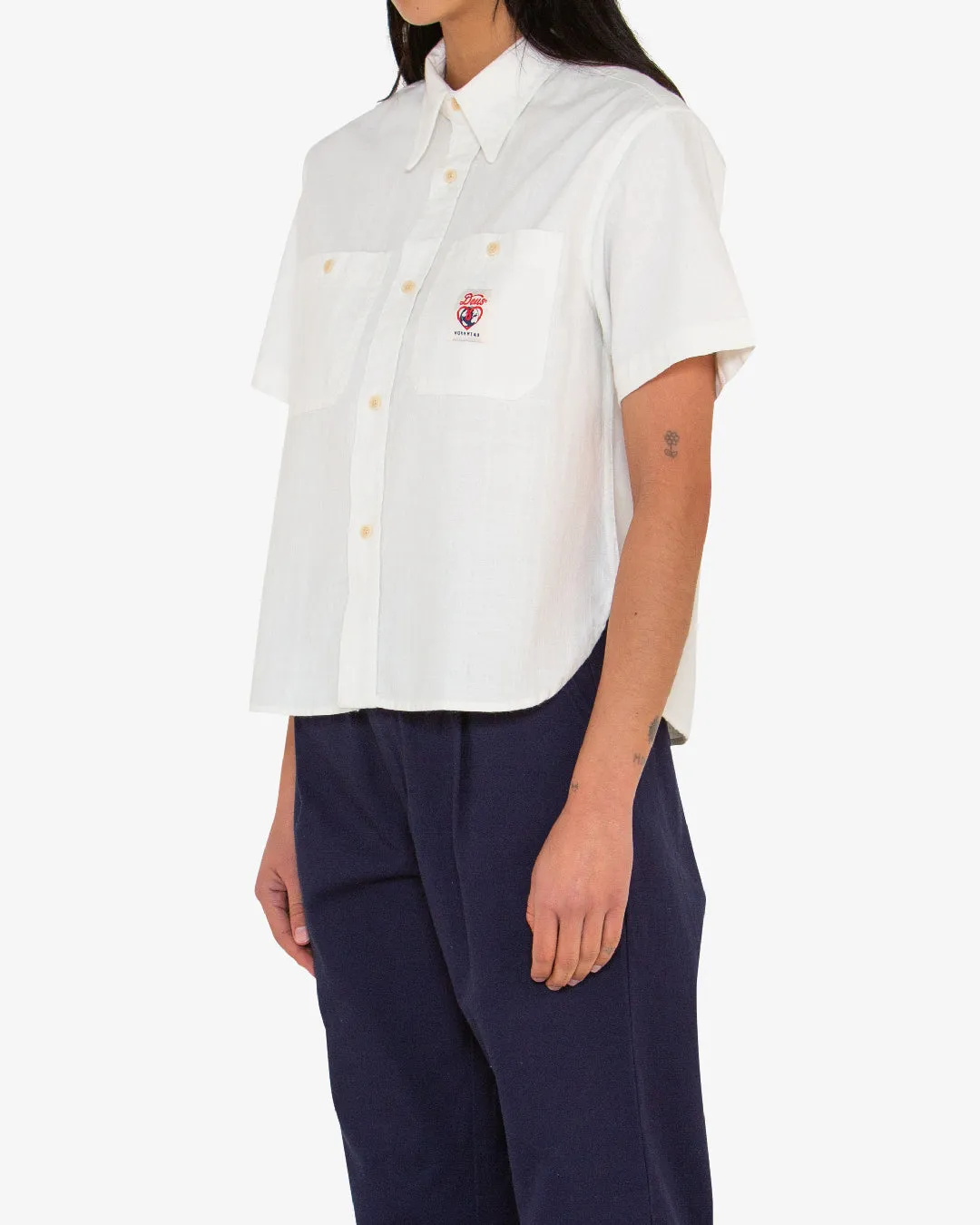 Work Shirt - Natural Chambray