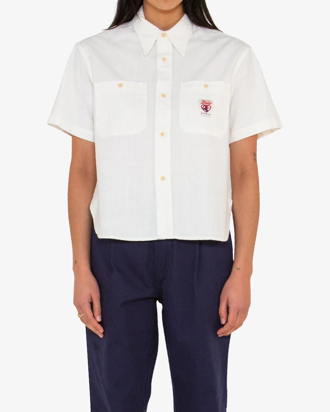 Work Shirt - Natural Chambray