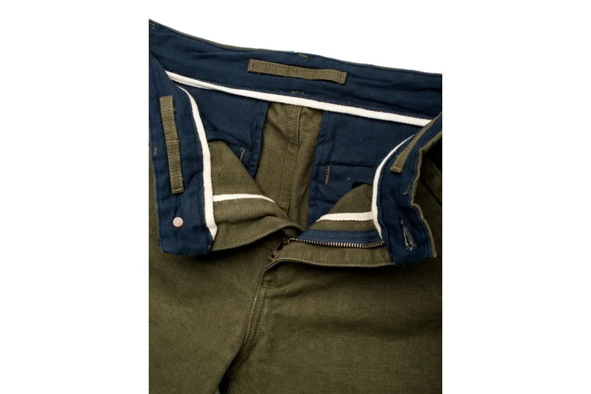 Workers Chino Slim Fit 14oz Slub Olive