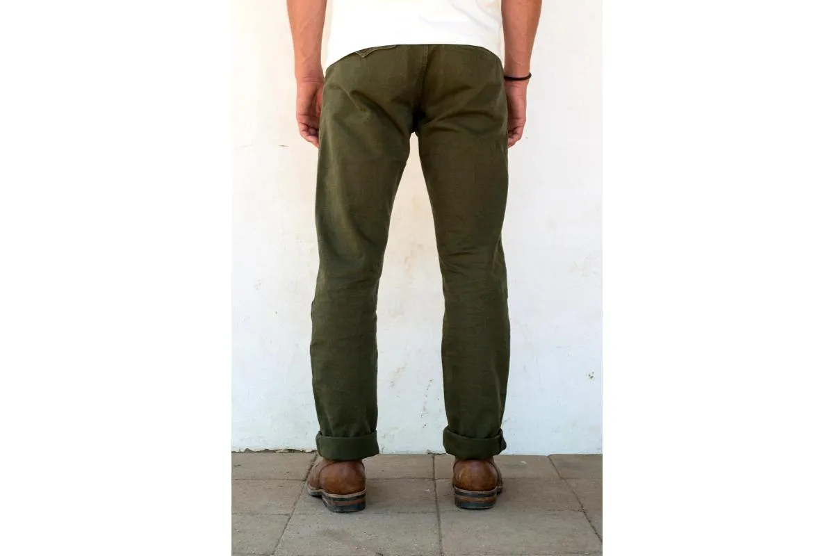 Workers Chino Slim Fit 14oz Slub Olive