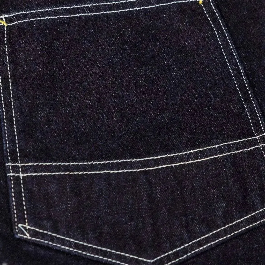 Workwear high-waist jeans
 for men