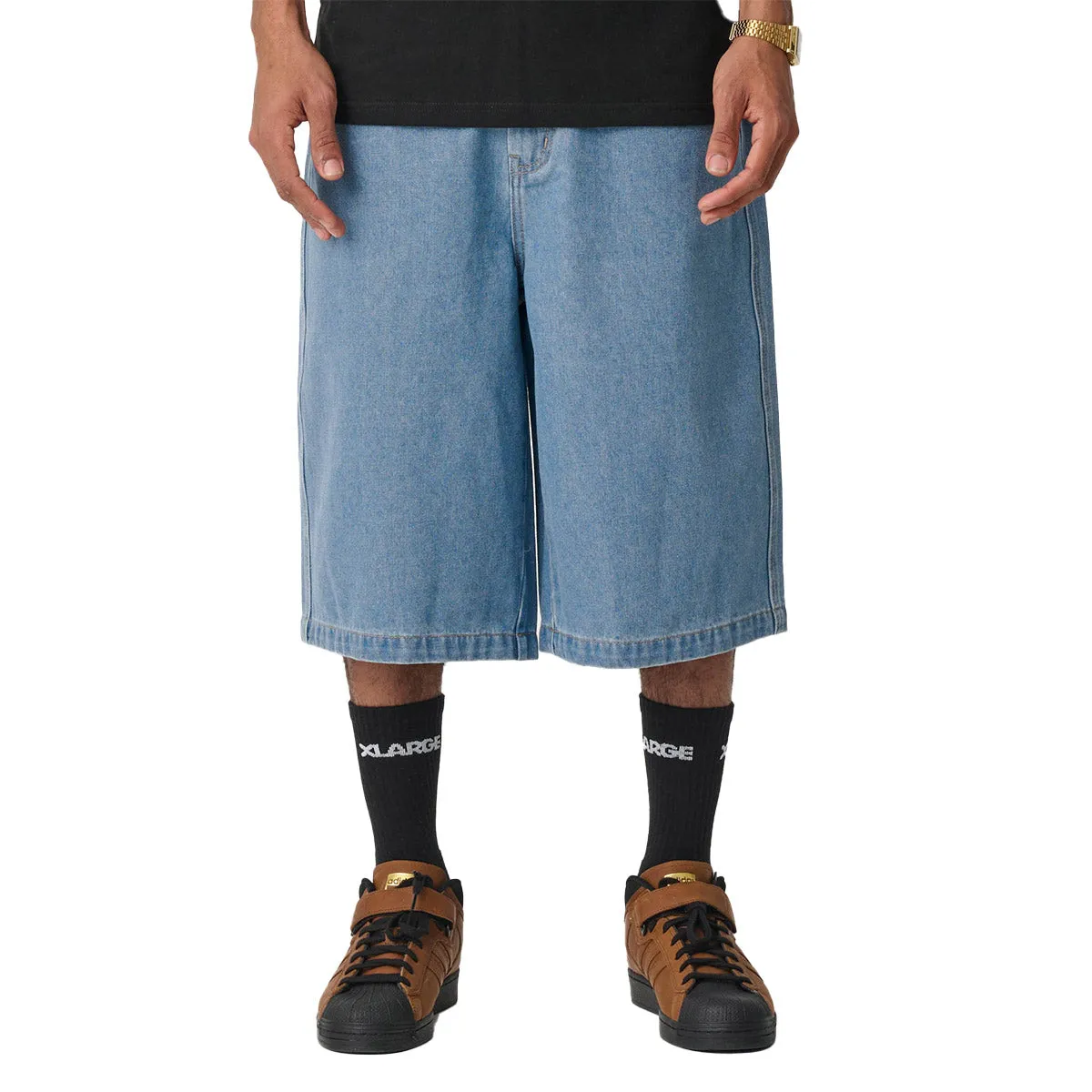 XLarge - Baggy Bull Denim 91 Shorts Mid Blue