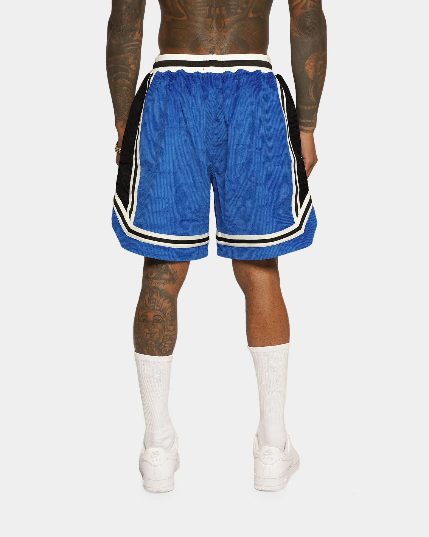 XXIII Arklow Corduroy Basketball Shorts Blue/Black