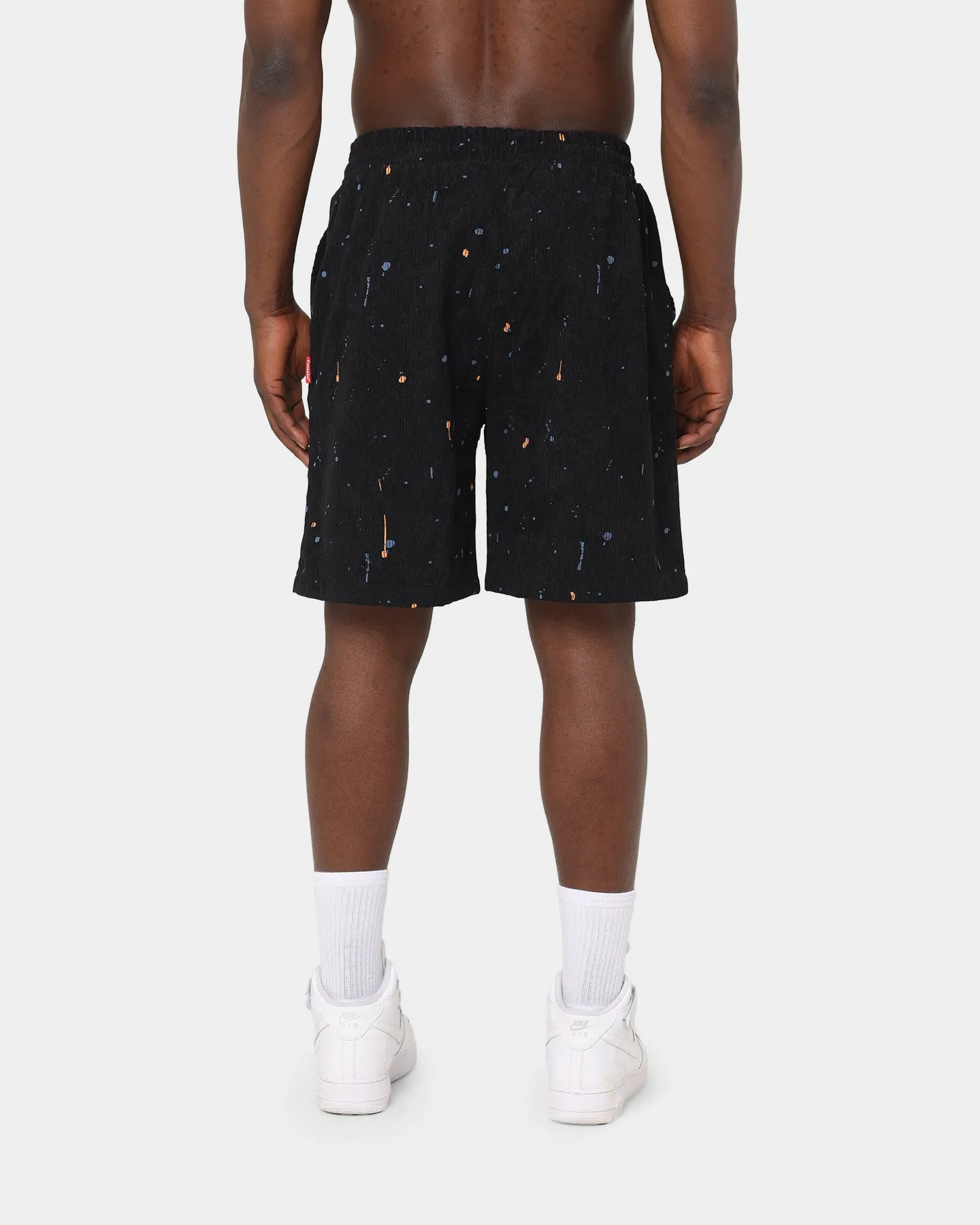 XXIII Magnus Paint Splatter Shorts Black