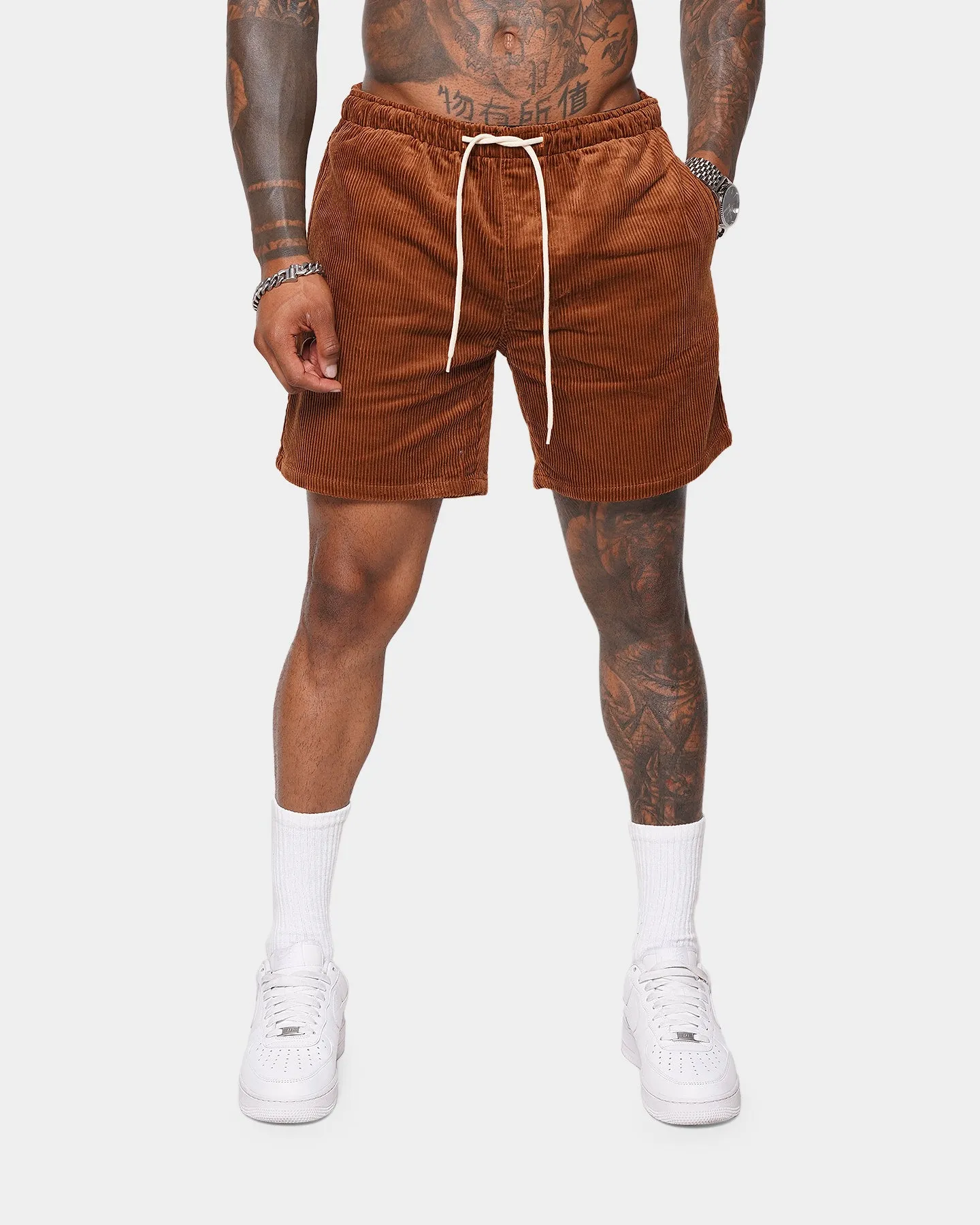XXIII Riven Cord Shorts Brown
