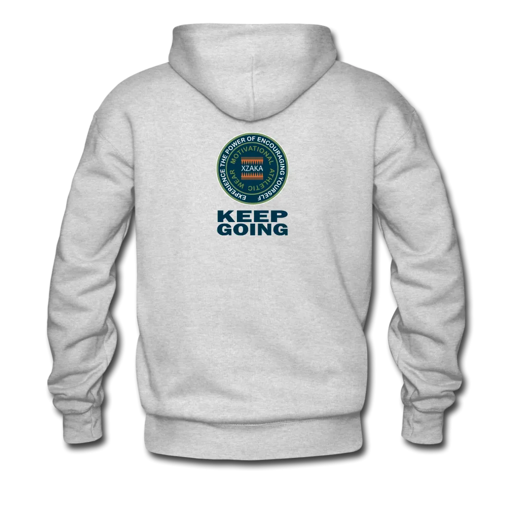 XZAKA - Men "Enjoy Every Moment" Motivational Hoodie