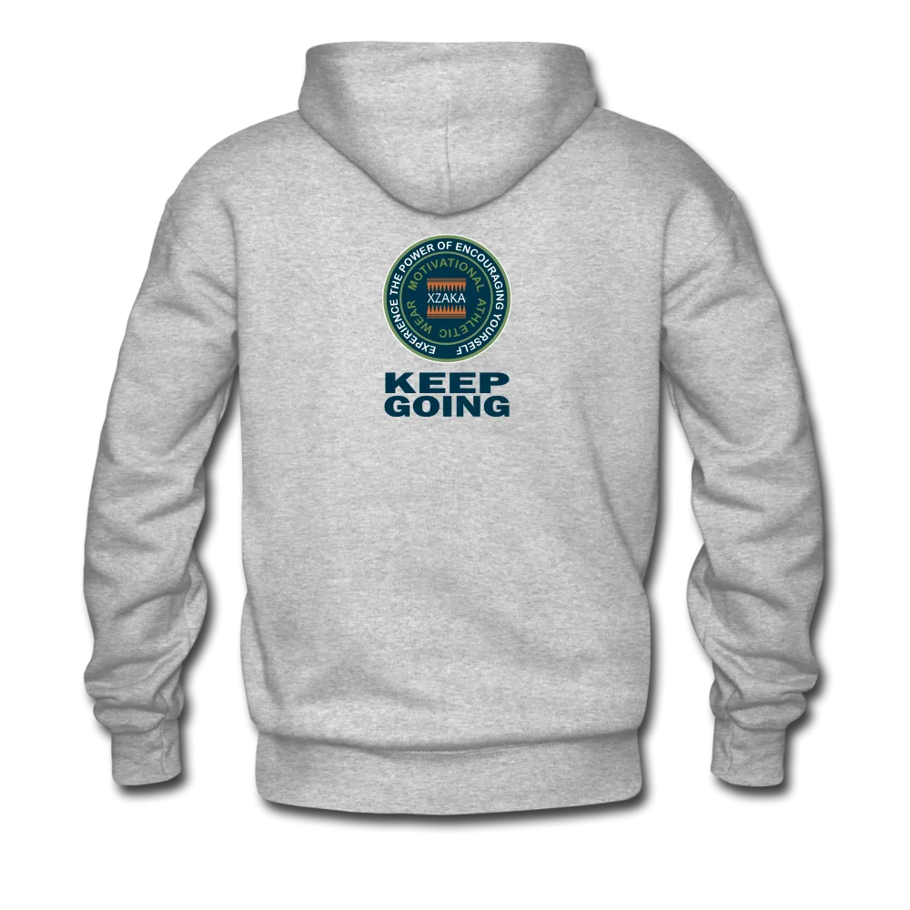 XZAKA - Men "Enjoy Every Moment" Motivational Hoodie