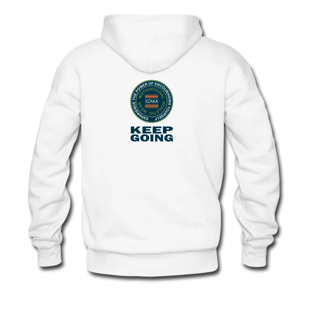 XZAKA - Men "Enjoy Every Moment" Motivational Hoodie
