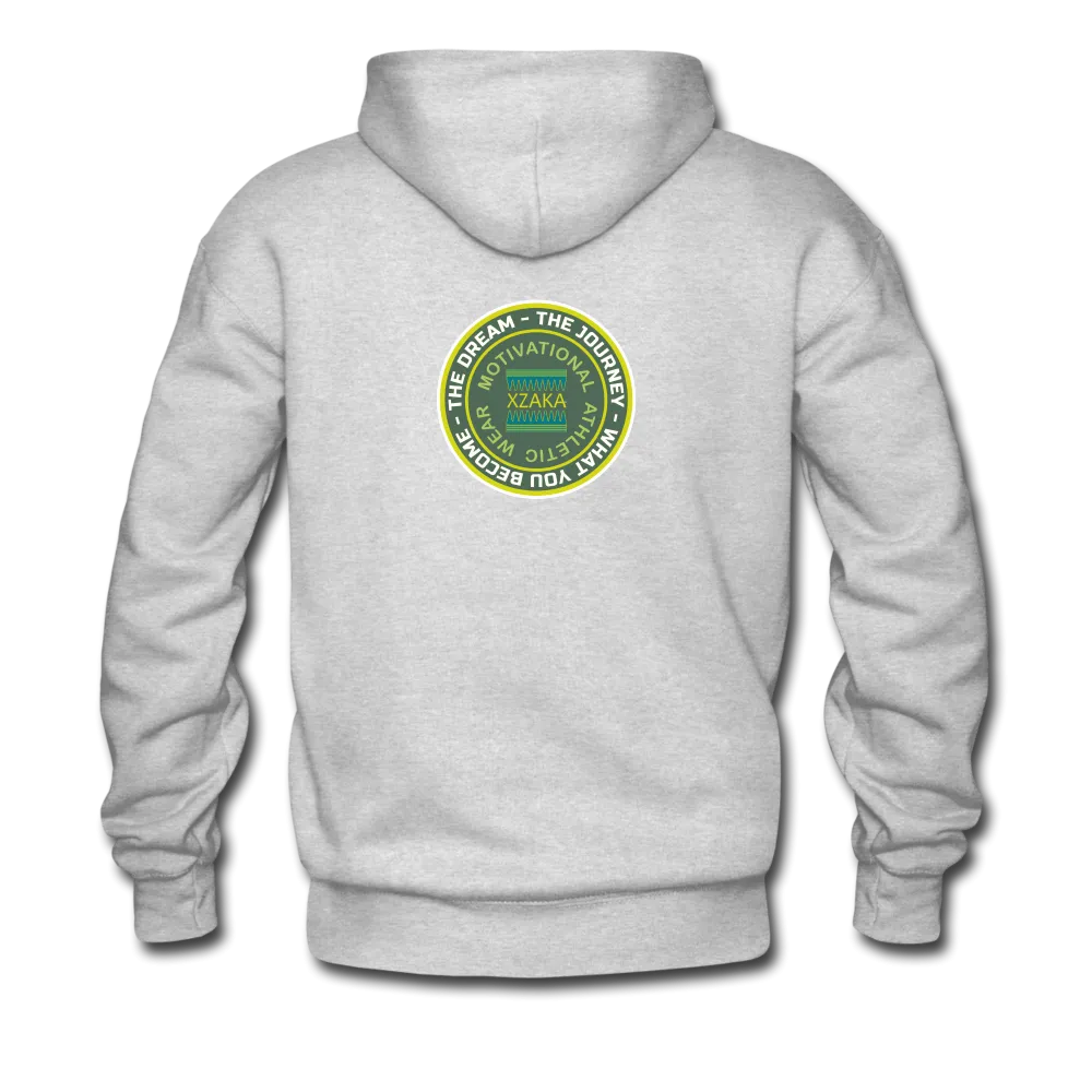 XZAKA - Men "MOVE" Motivational Hoodie - WHT