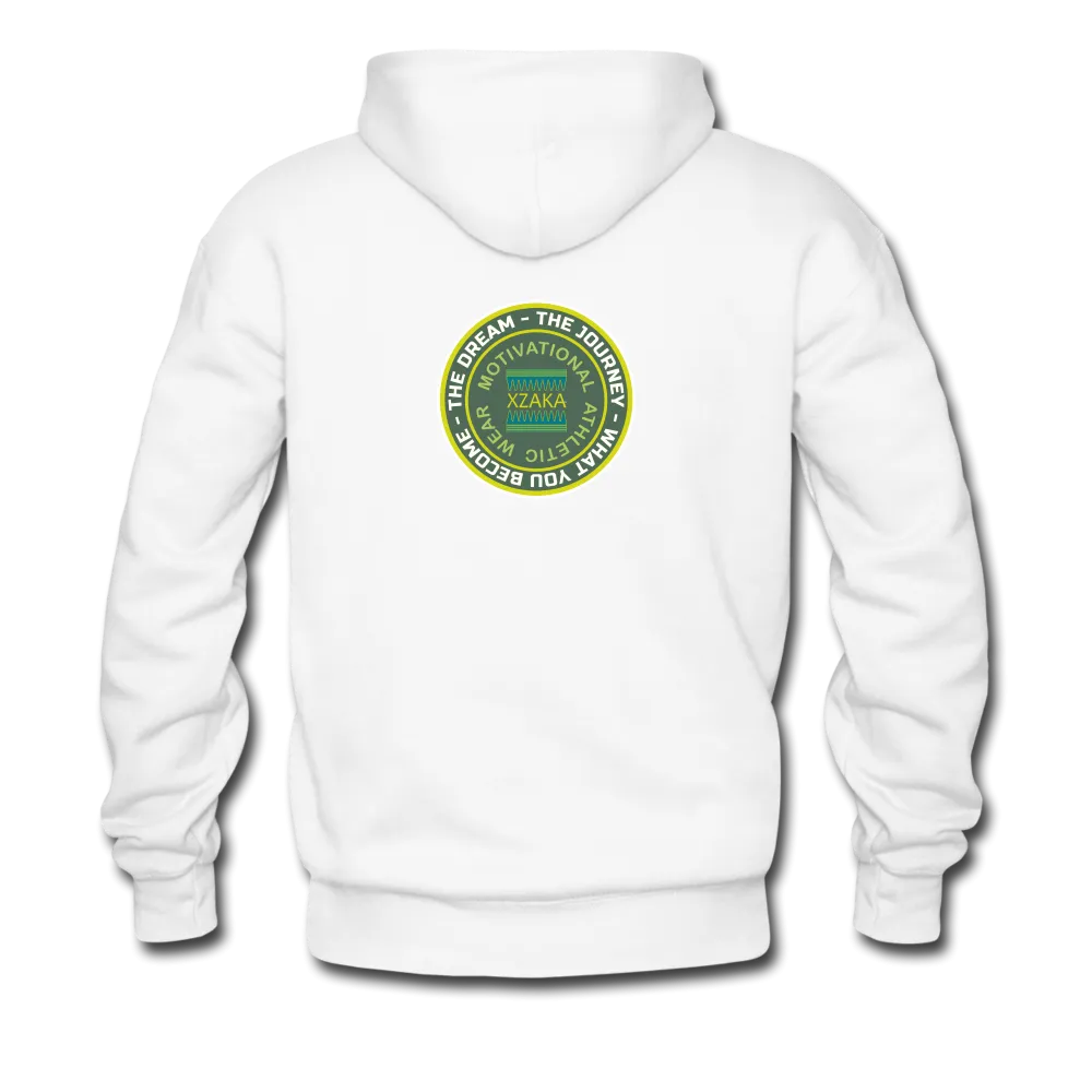 XZAKA - Men "MOVE" Motivational Hoodie - WHT
