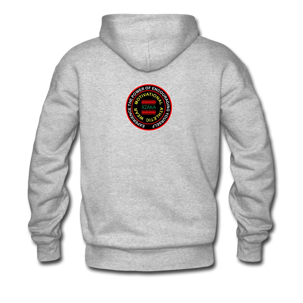 XZAKA - Men "ON THE BALL"  Motivational Hoodie -WH