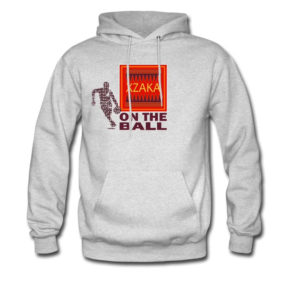 XZAKA - Men "ON THE BALL"  Motivational Hoodie -WH