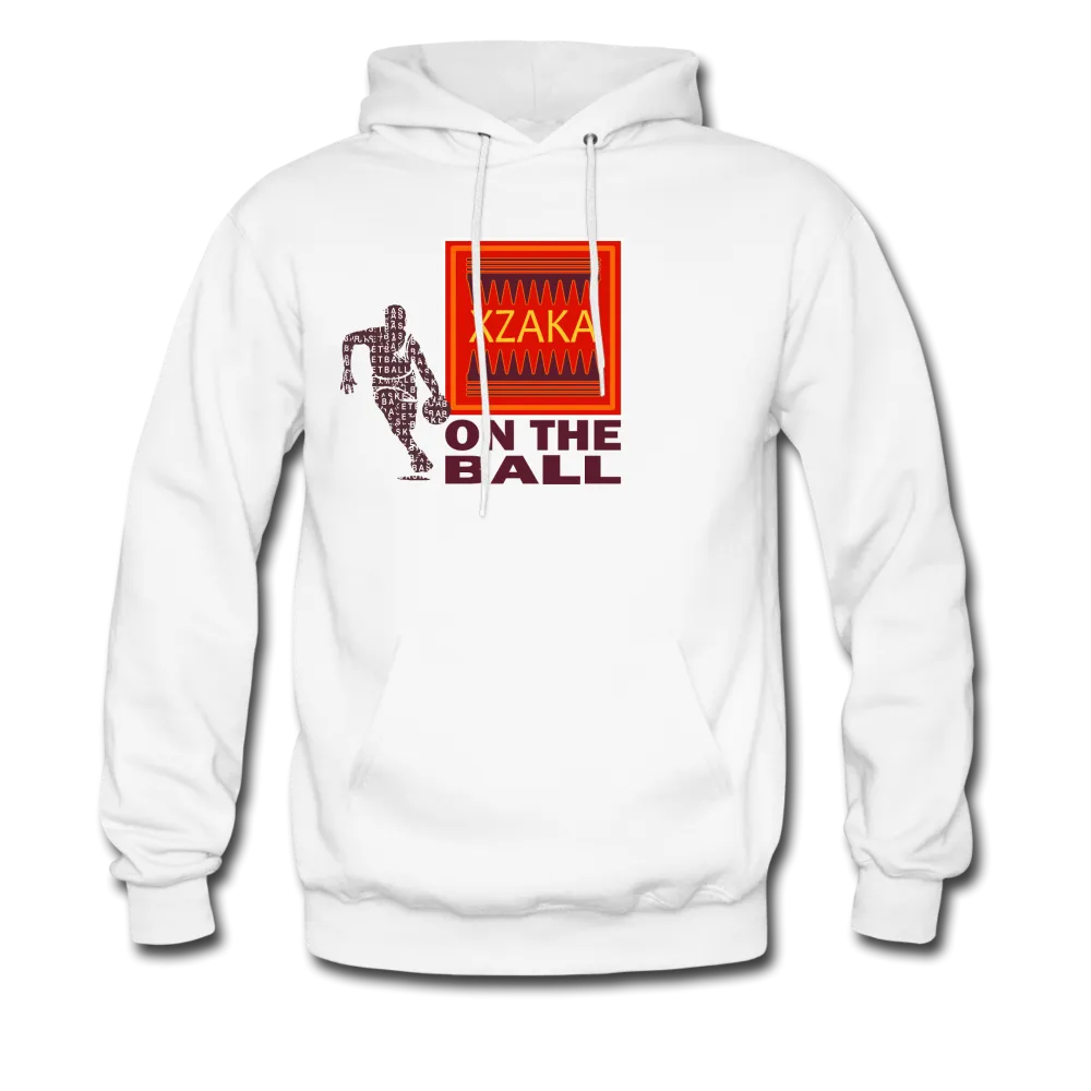 XZAKA - Men "ON THE BALL"  Motivational Hoodie -WH