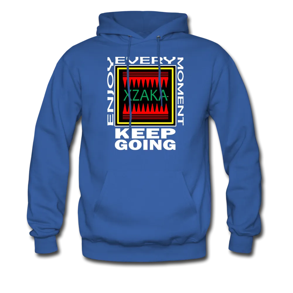 XZAKA - Men's "Enjoy Every Moment" Motivational Hoodie - KG-BK