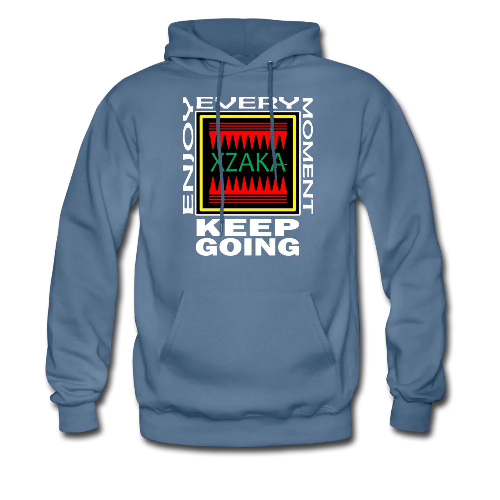 XZAKA - Men's "Enjoy Every Moment" Motivational Hoodie - KG-BK