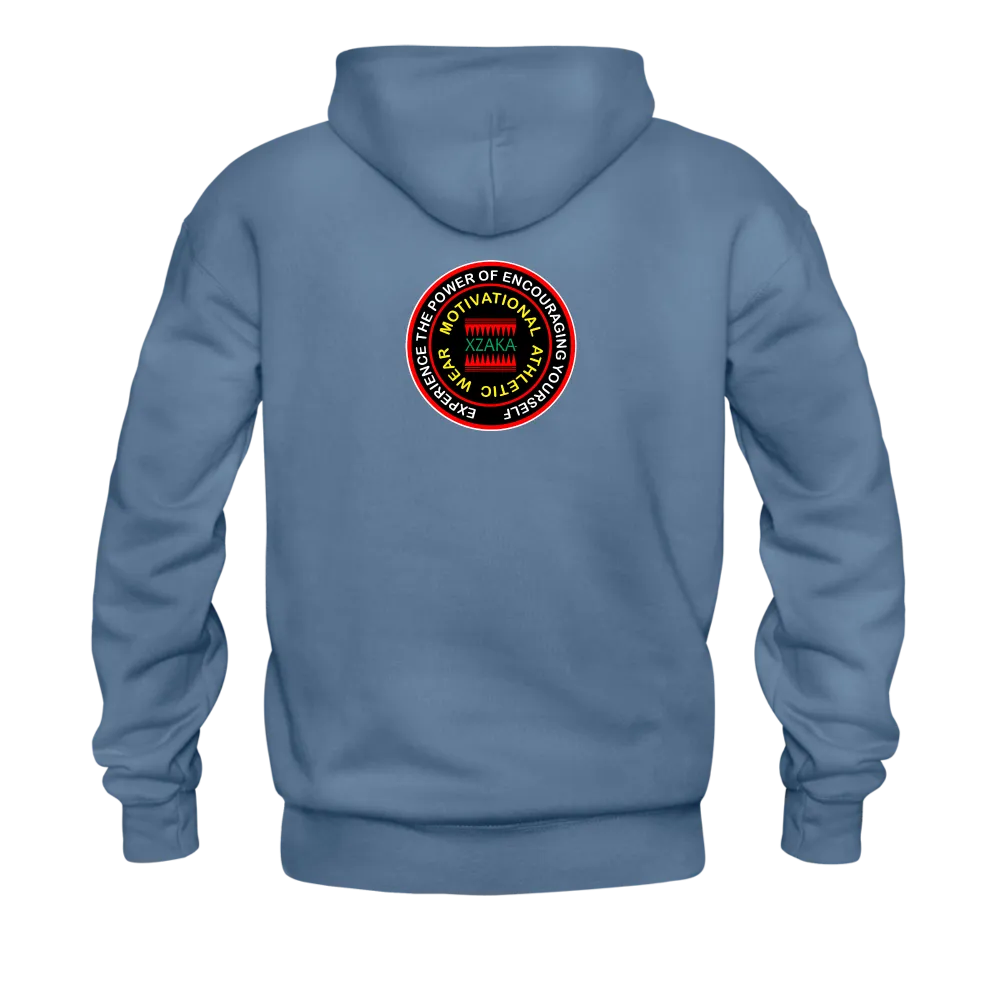 XZAKA - Men's "Enjoy Every Moment" Motivational Hoodie - KG-BK