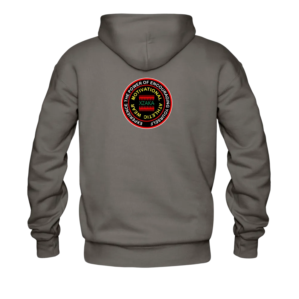 XZAKA - Men's "Enjoy Every Moment" Motivational Hoodie - KG-BK