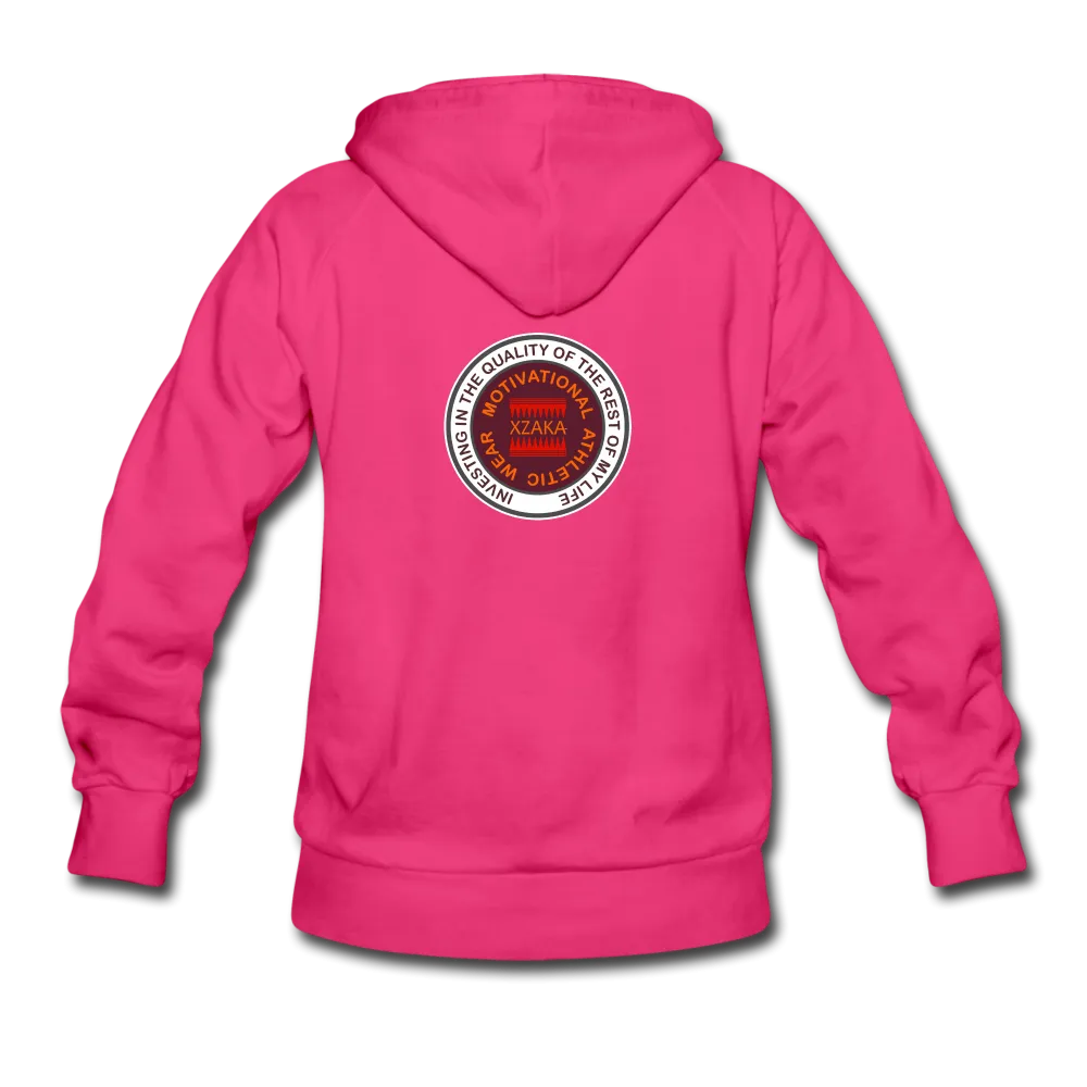 XZAKA Women Athletic Motivational Hoodie - W1280