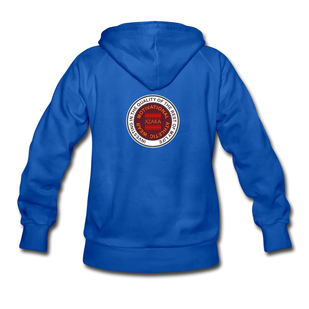 XZAKA Women Athletic Motivational Hoodie - W1280