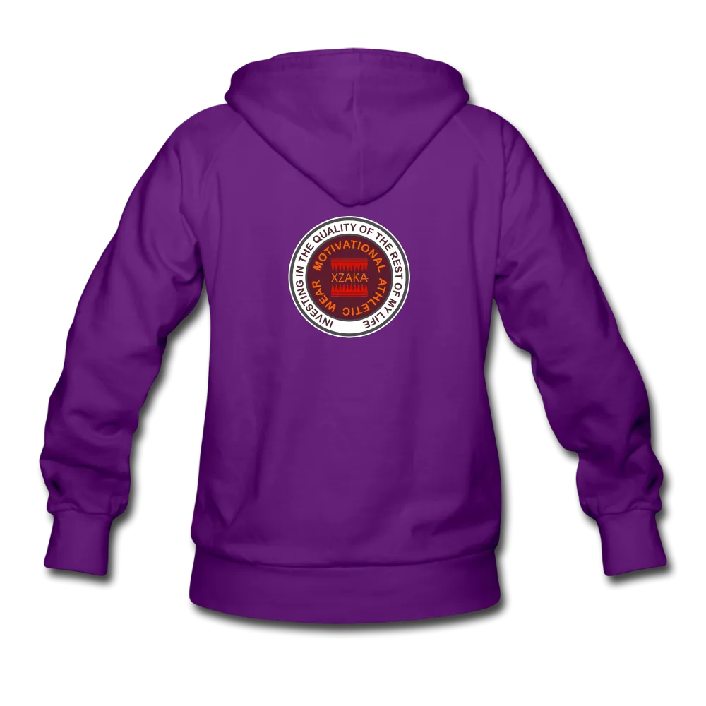 XZAKA Women Athletic Motivational Hoodie - W1280