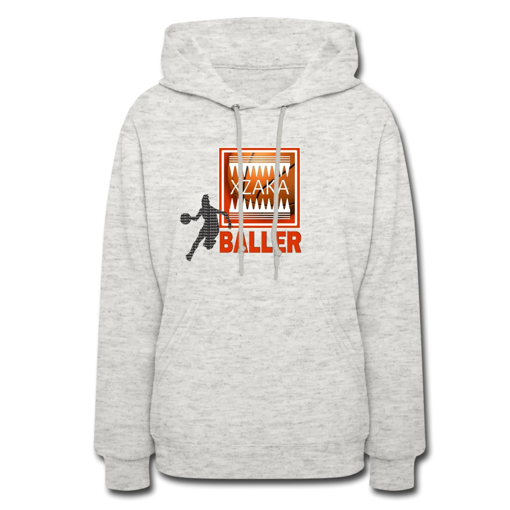 XZAKA Women "Baller" Motivational  Hoodie