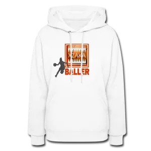 XZAKA Women "Baller" Motivational  Hoodie