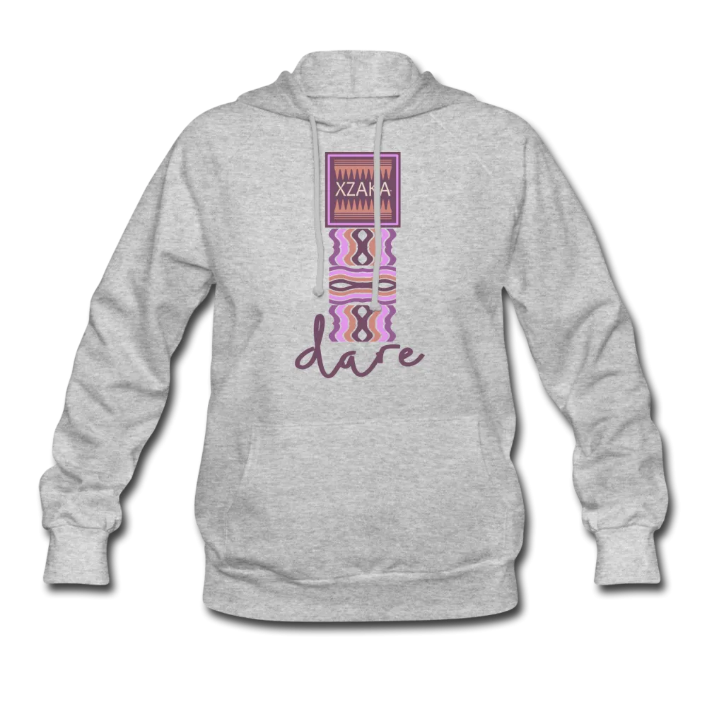 XZAKA Women "DARE" Motivational Hoodie -W1305