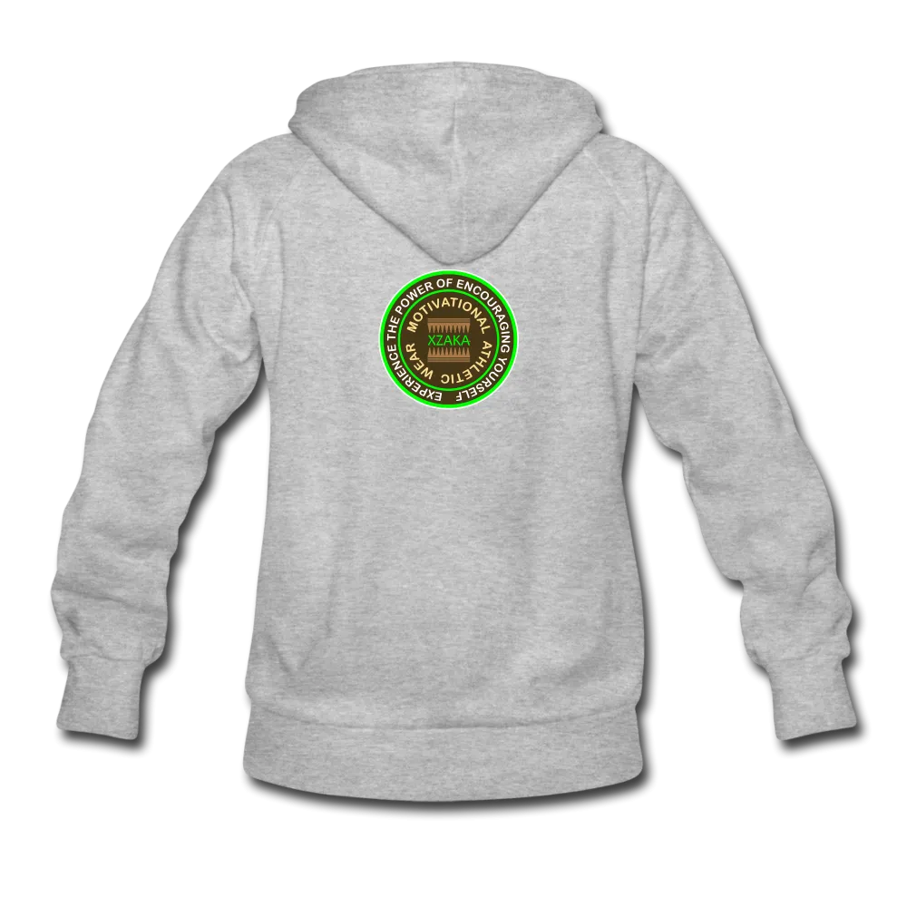 XZAKA Women "Embrace The Journey" Motivational Hoodie - W1285