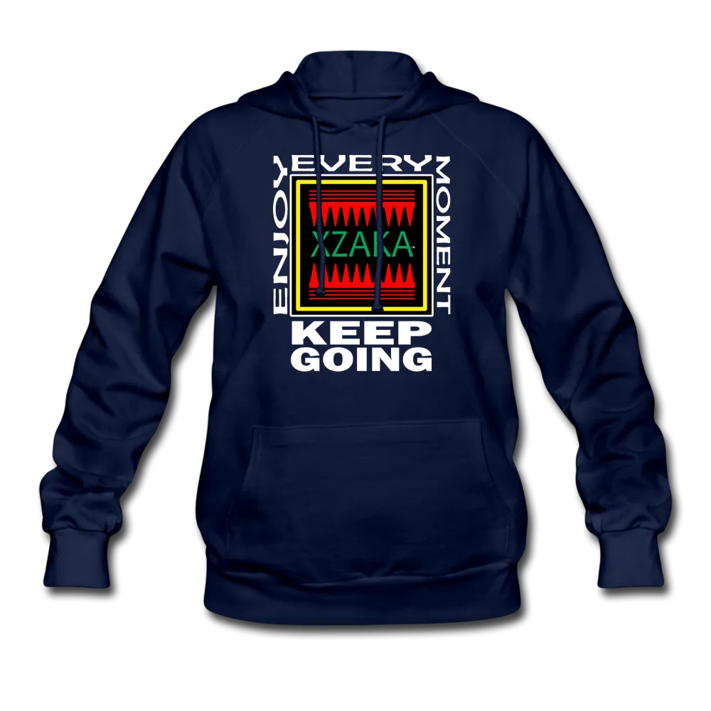 XZAKA Women "Enjoy Every Moment" Motivational Hoodie - W1266