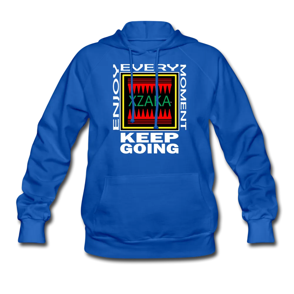 XZAKA Women "Enjoy Every Moment" Motivational Hoodie - W1266