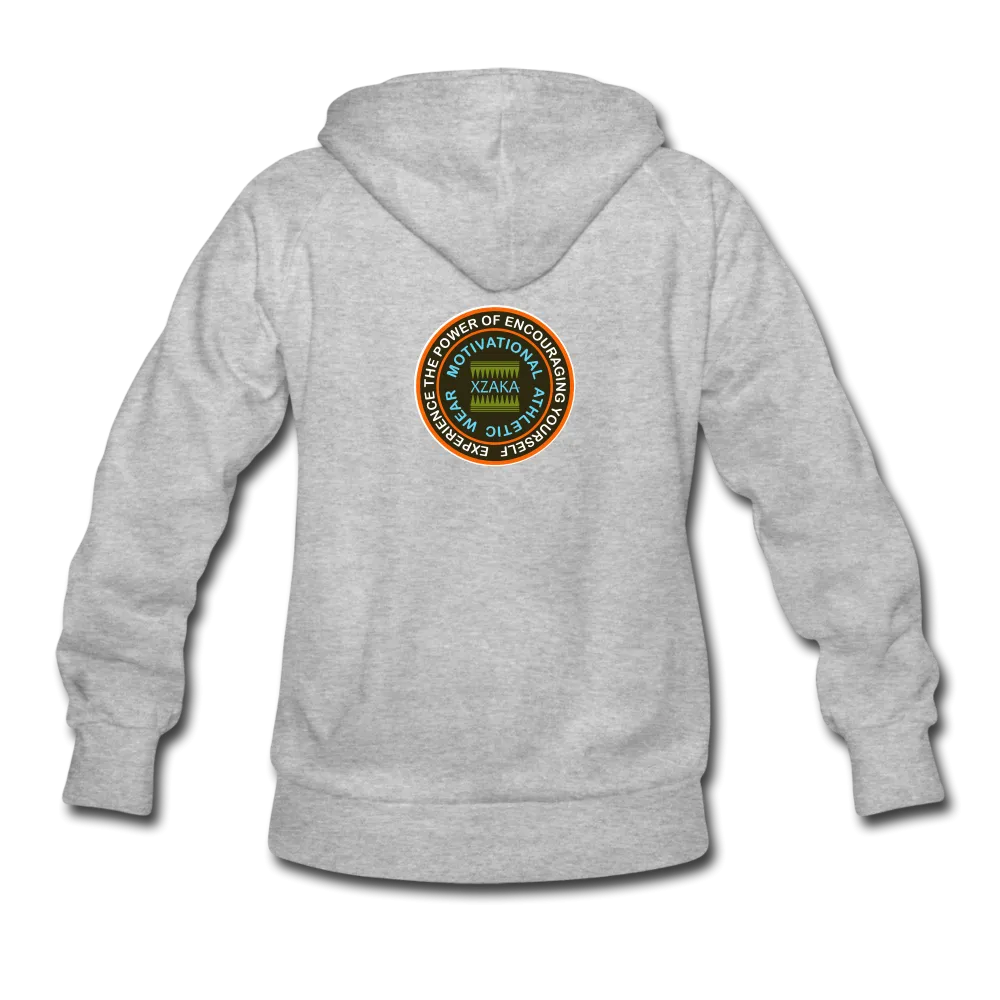 XZAKA Women "Keep Going" Motivational Hoodie - W1272