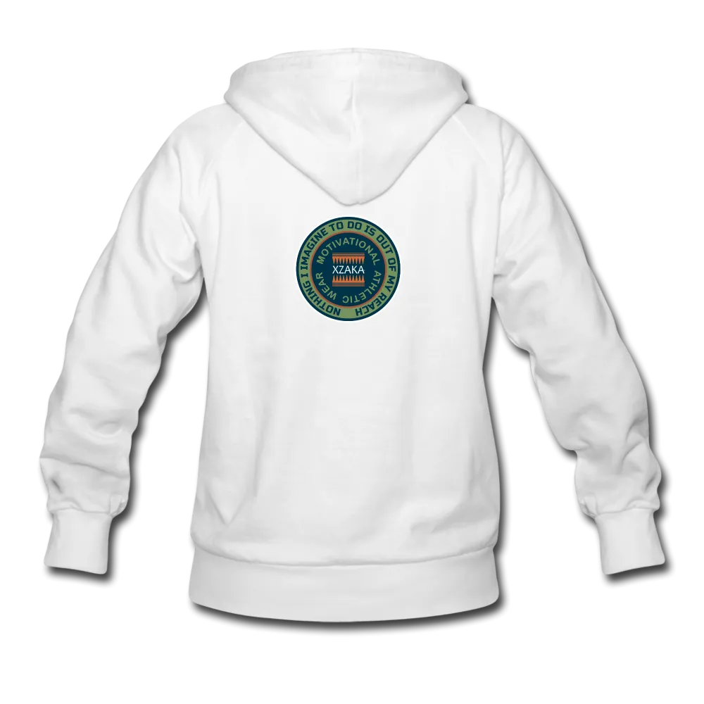 XZAKA Women "Keep Going" Motivational Hoodie - W1298