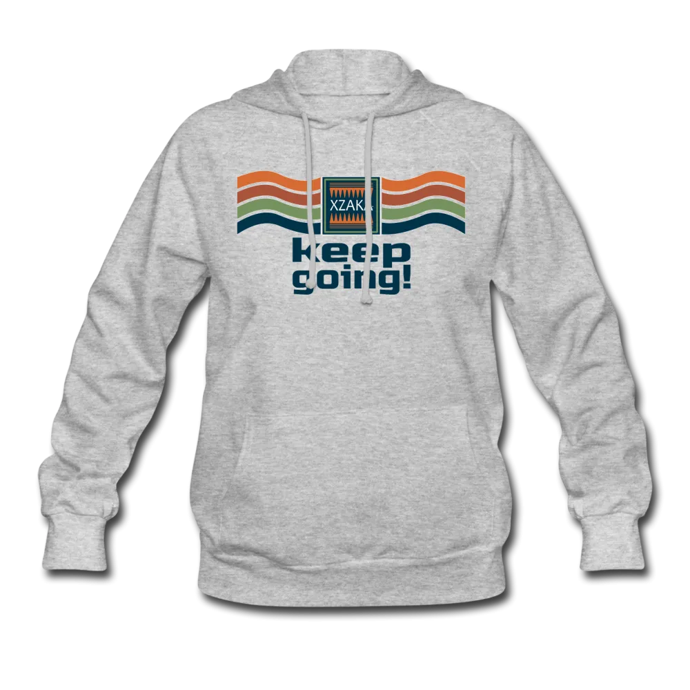 XZAKA Women "Keep Going" Motivational Hoodie - W1298