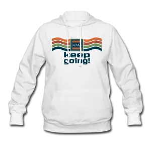 XZAKA Women "Keep Going" Motivational Hoodie - W1298