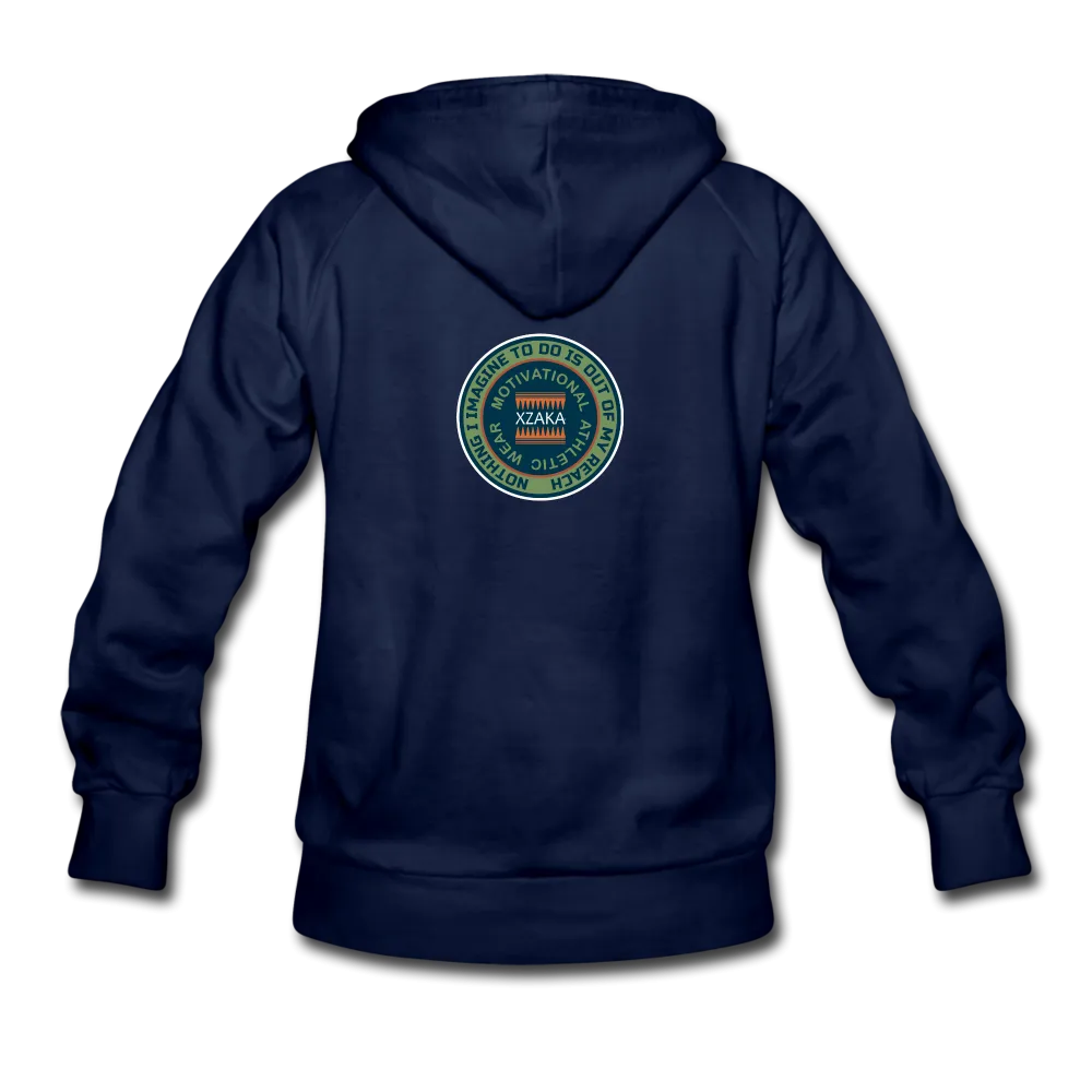 XZAKA Women "Keep Going" Motivational Hoodie - W1299