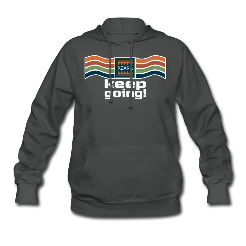 XZAKA Women "Keep Going" Motivational Hoodie - W1299