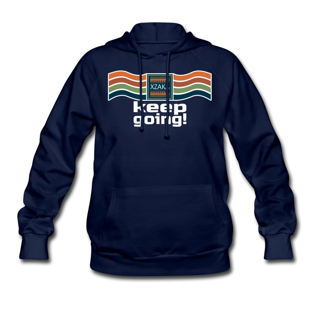 XZAKA Women "Keep Going" Motivational Hoodie - W1299