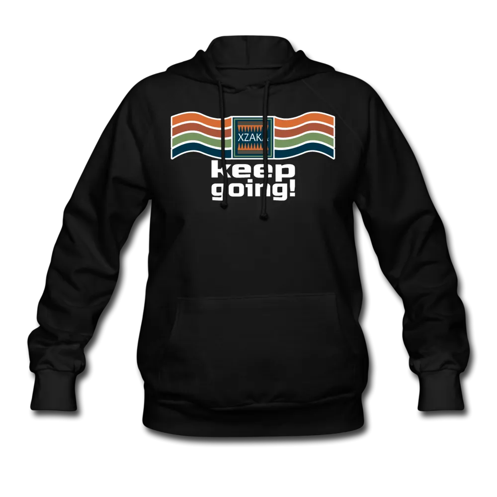 XZAKA Women "Keep Going" Motivational Hoodie - W1299