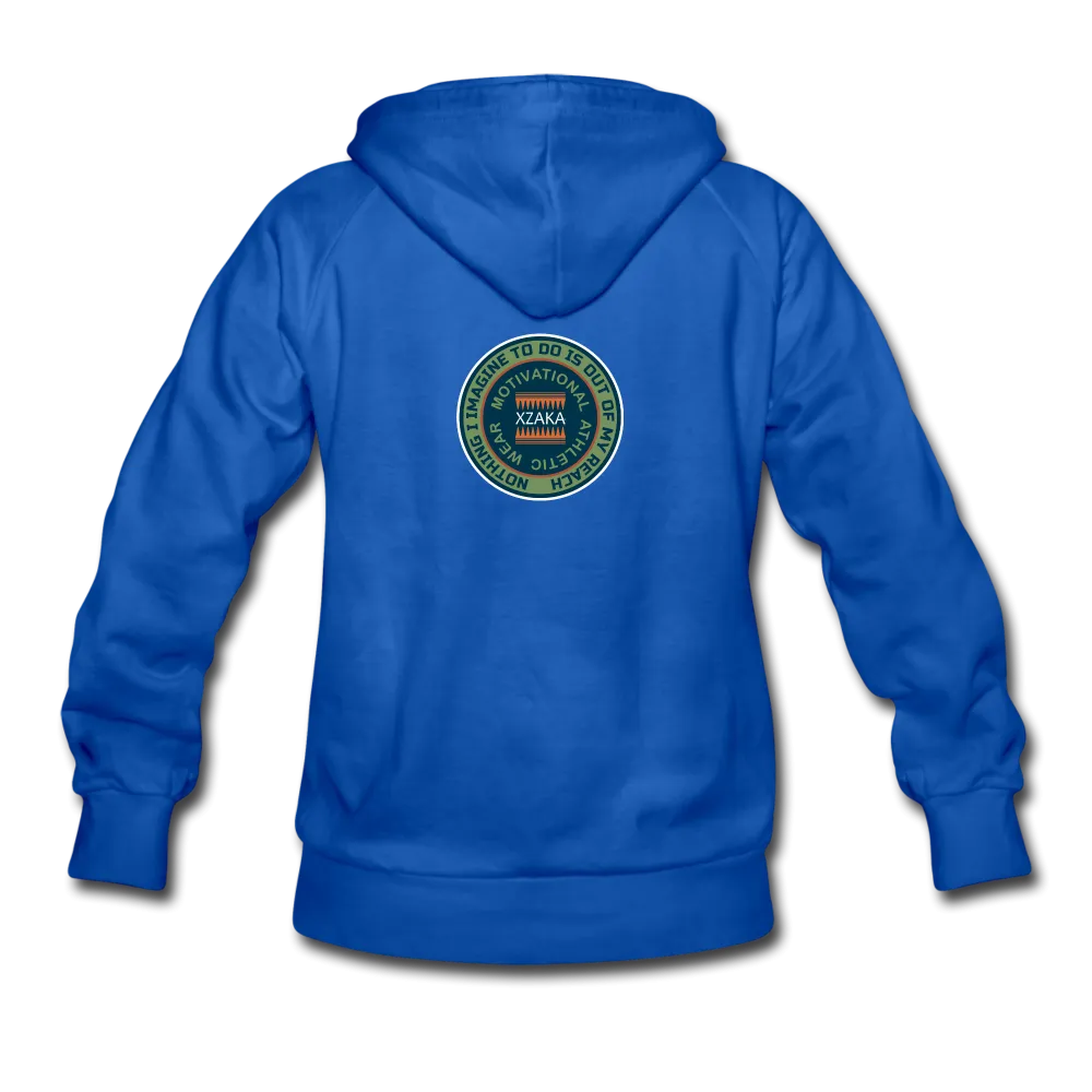 XZAKA Women "Keep Going" Motivational Hoodie - W1299