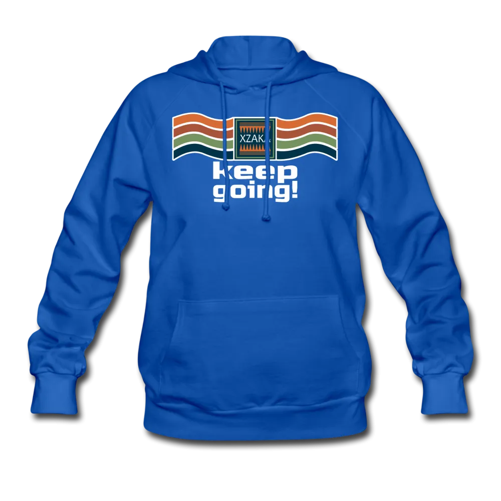 XZAKA Women "Keep Going" Motivational Hoodie - W1299