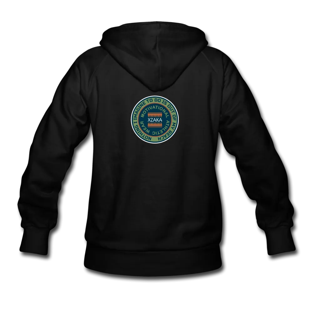 XZAKA Women "Keep Going" Motivational Hoodie - W1299