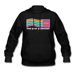 XZAKA Women "Live Your Potential" Motivational Hoodie - W1294