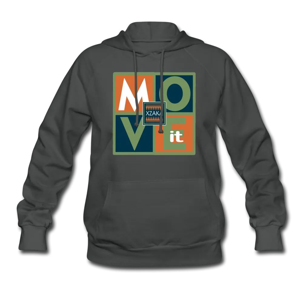 XZAKA Women "Move It" Motivational Hoodie - W1264