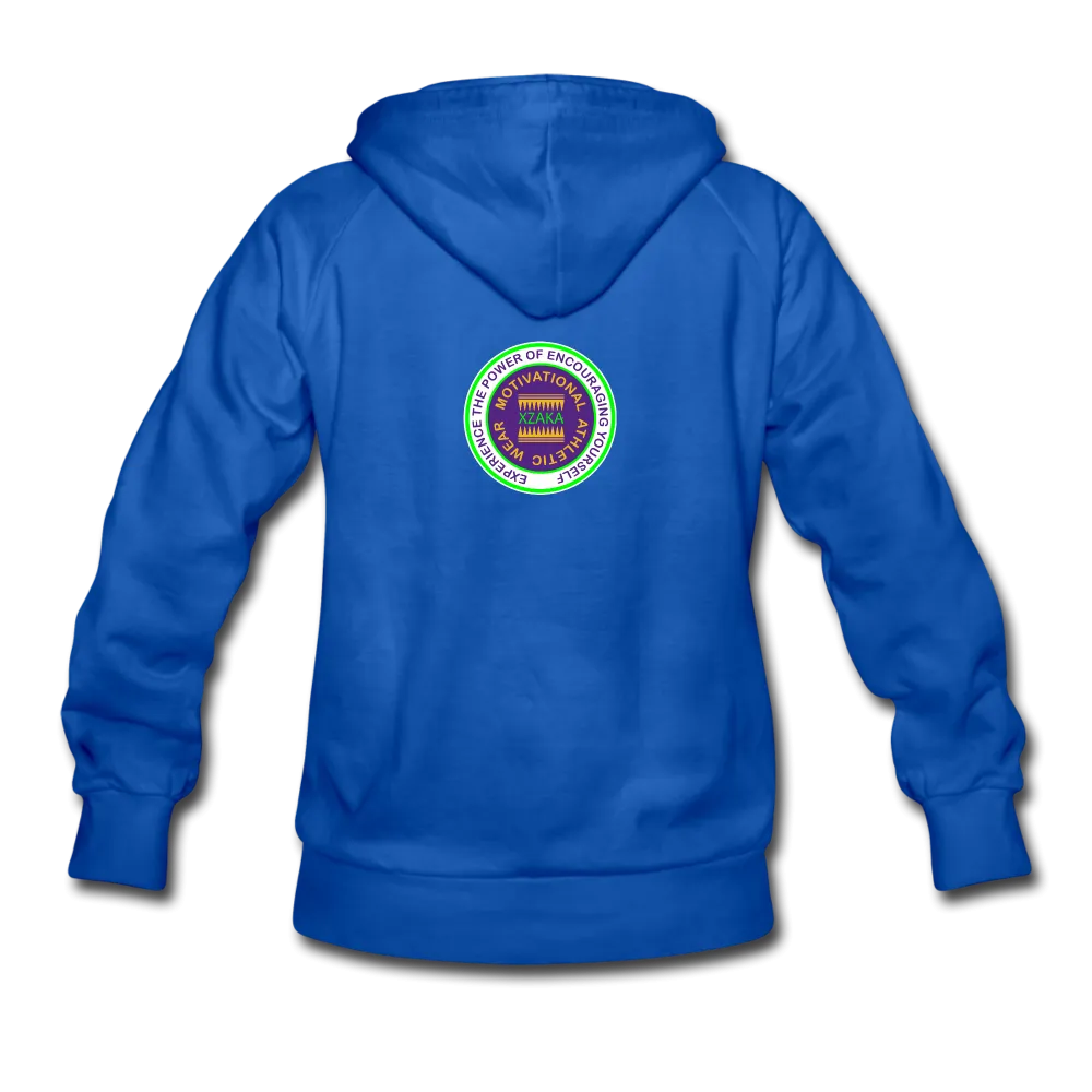 XZAKA Women "Never Give Up" Self Talk Motivational Hoodie - W1261