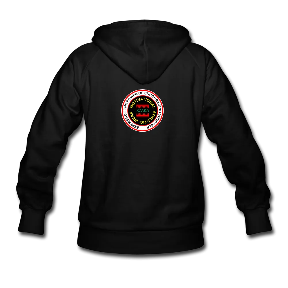 XZAKA Women "Positive Vibes" Motivational Hoodie - W1287