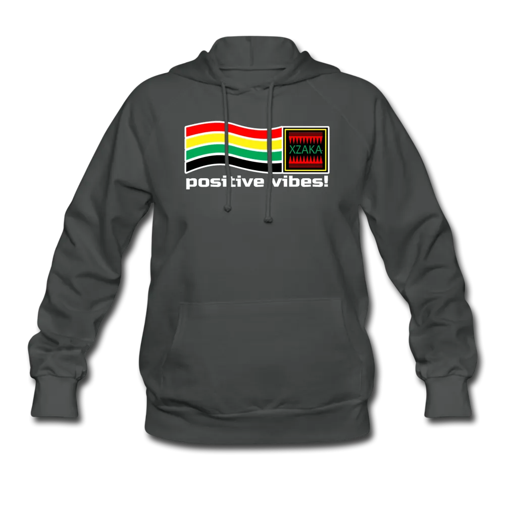 XZAKA Women "Positive Vibes" Motivational Hoodie - W1287