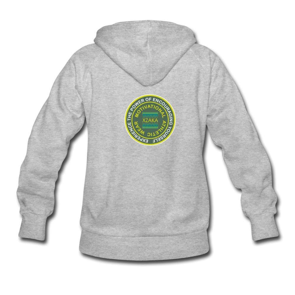 XZAKA - Women "Rest at the End" Motivational Hoodie -BK 5030